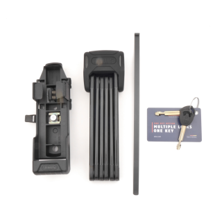 Abus Bordo 6000K/90 Faltschloss inkl. 2 Schlüssel + Halter - NEU