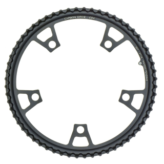 Gates CDX 60 Zähne Riemenscheibe 5-Loch schwarz - NEU