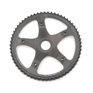 Gates CDX 60 Zähne Riemenscheibe Rohloff Kettenlinie 54,7mm für Bosch Gen4 schwarz ohne Kettenschutz - NEU