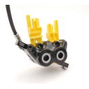 Magura MT5 HC Scheibenbremse Set 900/2000mm 1-Finger 4 Kolben Bremssattel schwarz/silber - NEU