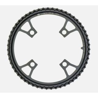 Gates CDX 55 Zähne Riemenscheibe 4-Loch 104mm Lochkreis schwarz - NEU